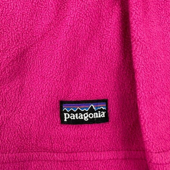 Vintage Patagonia Micro D Fleece Pullover  Pink 1/4 Zip Women's Sz Small 26277 - Picture 5 of 12